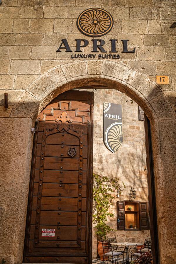 April Luxury Suites (Adults Only) Rhodes City Zewnętrze zdjęcie